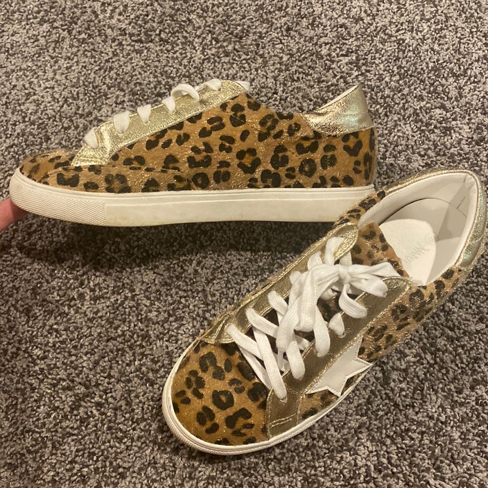 Leopard star shoes